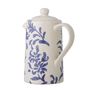 Kitchen utensils - Petunia Teapot, Blue, Stoneware - CREATIVE COLLECTION