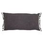 Cushions - Caprice Cushion, Grey, Cotton  - CREATIVE COLLECTION