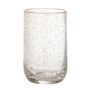 Glass - Bubbles Drinking Glass, Clear, Glass  - BLOOMINGVILLE