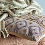 Cushions - Felixia Cushion, Purple, Cotton - CREATIVE COLLECTION