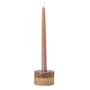 Bougeoirs et photophores - Dalin Votive & Candle Holder, Marron, Grès - BLOOMINGVILLE MULTIBRAND HOUSE