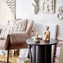 Bougeoirs et photophores - Dalin Votive & Candle Holder, Marron, Grès - BLOOMINGVILLE MULTIBRAND HOUSE