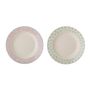 Everyday plates - Patrizia Pasta Plate, Green, Stoneware Set of 2 - BLOOMINGVILLE MULTIBRAND HOUSE