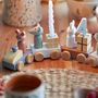 Decorative objects - Junaid Birthday Decoration, Brown, MDF - BLOOMINGVILLE MINI