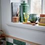 Food storage - Rani Jar w/Lid, Green, Stoneware  - BLOOMINGVILLE