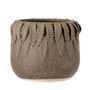 Flower pots - Eloi Flowerpot, Brown, Stoneware - CREATIVE COLLECTION