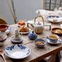 Bowls - Camellia Bowl, Blue, Porcelain  - CREATIVE COLLECTION
