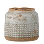 Vases - Apollo Deco Vase, Grey, Terracotta  - BLOOMINGVILLE MULTIBRAND HOUSE