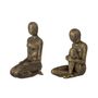 Decorative objects - Roselie Bookend, Brass, Cast Iron Set of 2 - BLOOMINGVILLE MULTIBRAND HOUSE