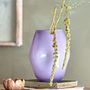 Vases - Lilac Vase, Purple, Glass  - CREATIVE COLLECTION