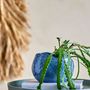 Pots de fleurs - Pennie Pot de fleurs, Blue, Grès - BLOOMINGVILLE MULTIBRAND HOUSE