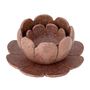 Bougeoirs et photophores - Reiko Photophore, Marron, Marbre Set of 3 - CREATIVE COLLECTION