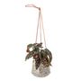 Flower pots - Ilda Flowerpot, Hanging, Green, Stoneware  - BLOOMINGVILLE