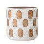 Flower pots - Avo Deco Flowerpot, White, Terracotta - BLOOMINGVILLE MULTIBRAND HOUSE