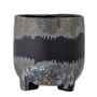 Flower pots - Nasru Flowerpot, Black, Stoneware  - BLOOMINGVILLE