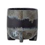 Flower pots - Nasru Flowerpot, Black, Stoneware  - BLOOMINGVILLE