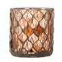 Bougeoirs et photophores  - Janice Photophore, Rose, Verre recyclé  - BLOOMINGVILLE MULTIBRAND HOUSE