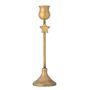 Candlesticks and candle holders - Eloy Candle Holder, Gold, Metal  - BLOOMINGVILLE