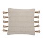 Cushions - Ensar Cushion, Nature, Recycled Cotton - CREATIVE COLLECTION