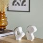 Objets de décoration - Laki Déco, Blanc, Marbre Set of 2 - BLOOMINGVILLE MULTIBRAND HOUSE