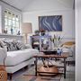 Coussins - Anzio Coussin, Blue, Coton  - CREATIVE COLLECTION