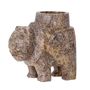 Bougeoirs et photophores - Novia Photophore, Marron, Pierre ollaire - BLOOMINGVILLE MULTIBRAND HOUSE