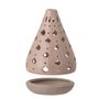 Bougeoirs et photophores  - Godwin Photophore, Marron, Grès  - BLOOMINGVILLE MULTIBRAND HOUSE