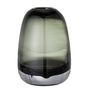 Vases - Adjo Vase, Grey, Glass - BLOOMINGVILLE MULTIBRAND HOUSE