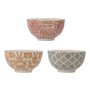 Bols - Genia Bol, Marron, Grès Set of 3 - BLOOMINGVILLE MULTIBRAND HOUSE