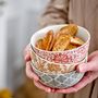 Bols - Genia Bol, Marron, Grès Set of 3 - BLOOMINGVILLE MULTIBRAND HOUSE