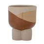 Flower pots - Iness Flowerpot, Brown, Stoneware  - CREATIVE COLLECTION