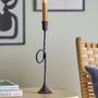 Candlesticks and candle holders - Jada Candle Holder, Black, Metal - BLOOMINGVILLE MULTIBRAND HOUSE