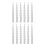 Candles - Twist Candle, White, Parafin Pack of 12 - BLOOMINGVILLE