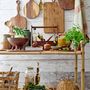 Shopping baskets - Synne Bread Basket, Nature, Water Hyacinth  - BLOOMINGVILLE