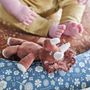 Childcare  accessories - Fintan Rattle, Brown, Cotton  - BLOOMINGVILLE MINI