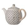 Kitchen utensils - Elsa Teapot, Grey, Stoneware  - BLOOMINGVILLE
