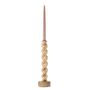Candlesticks and candle holders - Enrica Candle Holder, Nature, Mango - CREATIVE COLLECTION