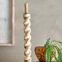 Candlesticks and candle holders - Enrica Candle Holder, Nature, Mango - CREATIVE COLLECTION