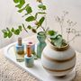 Candlesticks and candle holders - Safie Candle Holder, Green, Stoneware Set of 2 - BLOOMINGVILLE MULTIBRAND HOUSE
