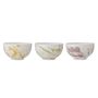 Bowls - Palma Bowl, Green, Stoneware Set of 3 - BLOOMINGVILLE MULTIBRAND HOUSE