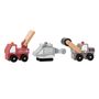Toys - Ariston Toy Car, Grey, MDF Set of 3 - BLOOMINGVILLE MINI