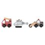Toys - Ariston Toy Car, Grey, MDF Set of 3 - BLOOMINGVILLE MINI