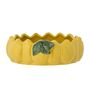 Bowls - Limone Bowl, Yellow, Stoneware - CREATIVE COLLECTION