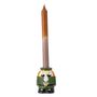 Candlesticks and candle holders - Feast Candle Holder, Green, Stoneware - BLOOMINGVILLE MULTIBRAND HOUSE