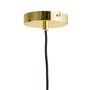 Hanging lights - Gullak Pendant Lamp, Gold, Metal  - BLOOMINGVILLE