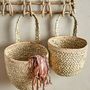 Shopping baskets - Amia Wall Basket, Nature, Seagrass Set of 2 - BLOOMINGVILLE