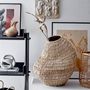 Vases - Amina Vase, Brown, Stoneware - BLOOMINGVILLE MULTIBRAND HOUSE