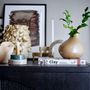 Vases - Amina Vase, Brown, Stoneware - BLOOMINGVILLE MULTIBRAND HOUSE