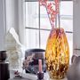 Vases - Tezza Vase, Grey, Aluminum - BLOOMINGVILLE MULTIBRAND HOUSE