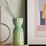 Vases - Embla Vase, Green, Stoneware  - BLOOMINGVILLE MULTIBRAND HOUSE